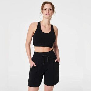 SPANX AirEssentials Black Crop Top- small - new with tags